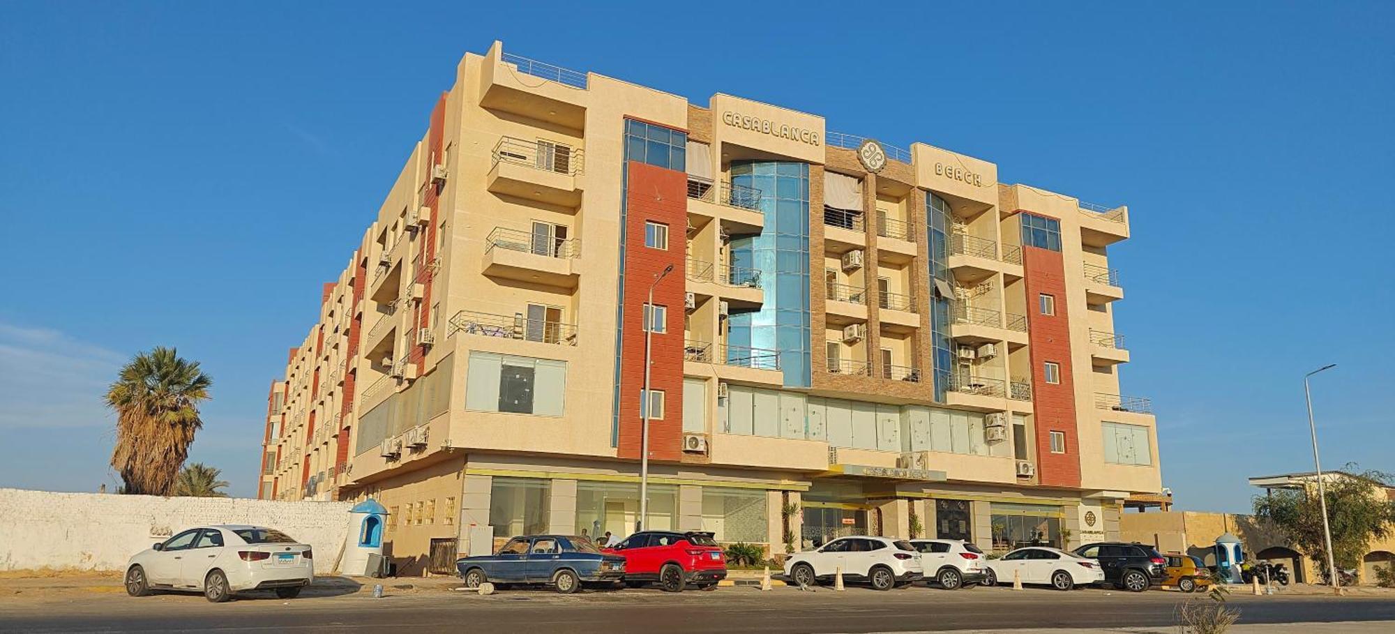 Casablanca Beach Direct Sea View Tow Bedroom Apartment Χουργκάντα Δωμάτιο φωτογραφία