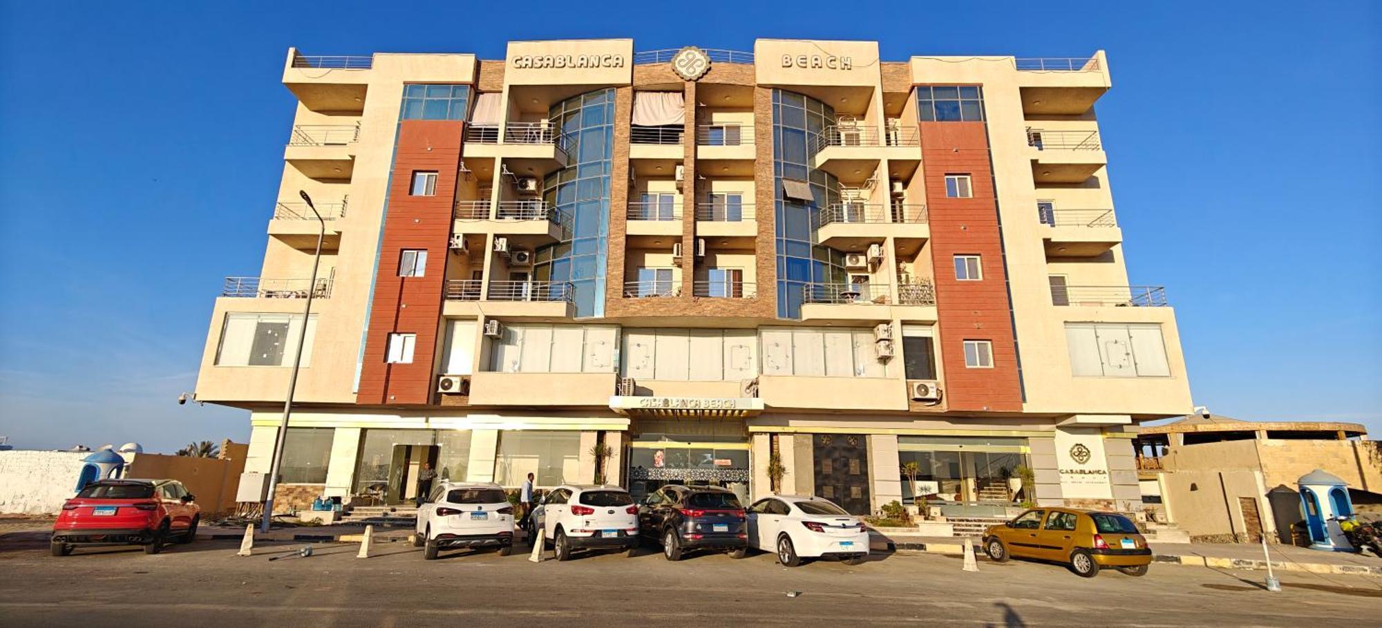 Casablanca Beach Direct Sea View Tow Bedroom Apartment Χουργκάντα Δωμάτιο φωτογραφία