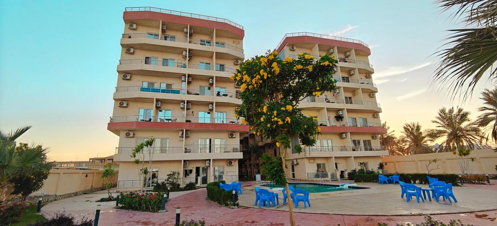 Casablanca Beach Direct Sea View Tow Bedroom Apartment Χουργκάντα Δωμάτιο φωτογραφία