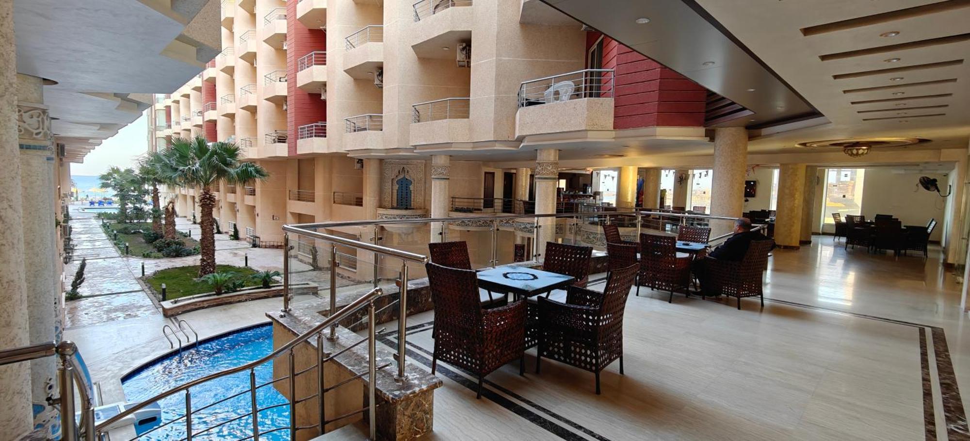 Casablanca Beach Direct Sea View Tow Bedroom Apartment Χουργκάντα Δωμάτιο φωτογραφία